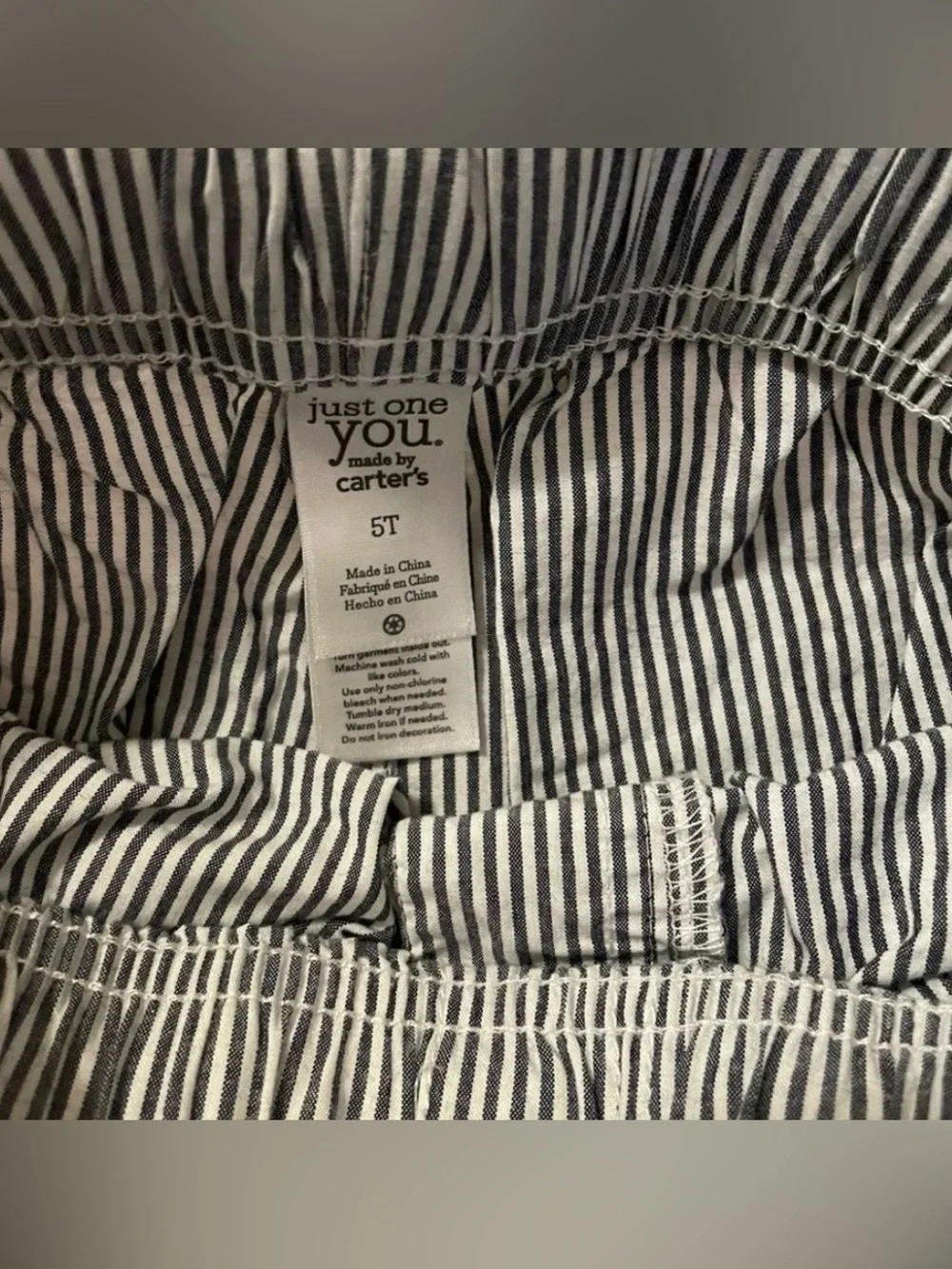 Carter's Red Polo Dress with Striped Whale Graphic & Shorts